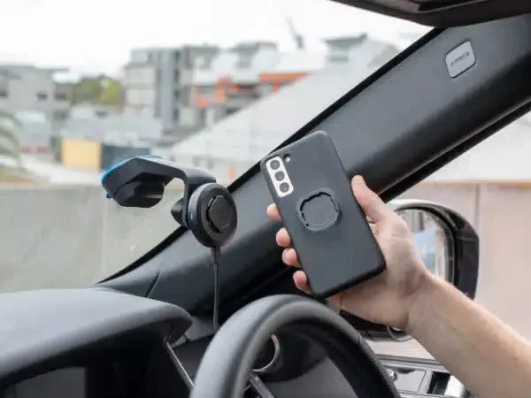 מטען אלחוטי לטלפון למתאמי שולחן או רכב Quad Lock Wireless Charging Head - Image 4